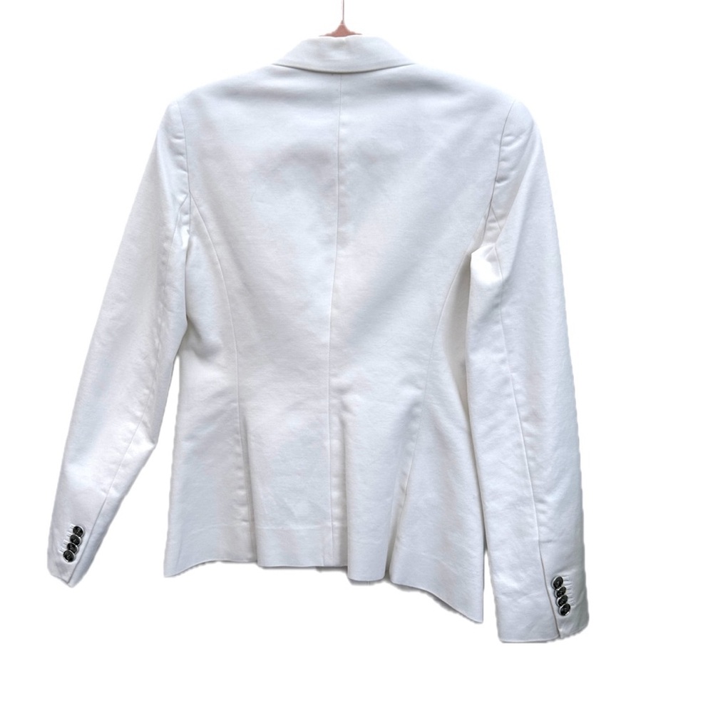 EUC Vince Camuto White Blazer with Silver Buttons - Picture 4 of 8